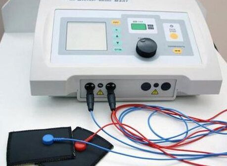 Készülék elektroforézishez - fizioterápiás eljárás a prosztatagyulladáshoz